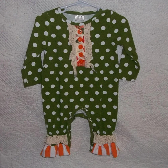 Girls One Piece Fall Outfit - 6 to 12 Months - Picture 1 of 4